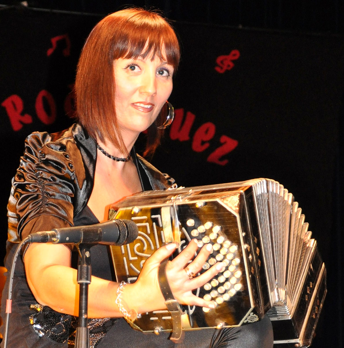 l'accordéoniste stéphanie rodriguez