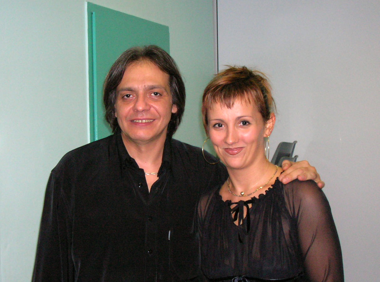 Stéphanie Rodriguez avec Alain Musichini