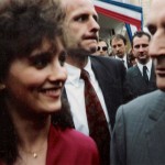 Stéphanie Rodriguez avec François Mitterand