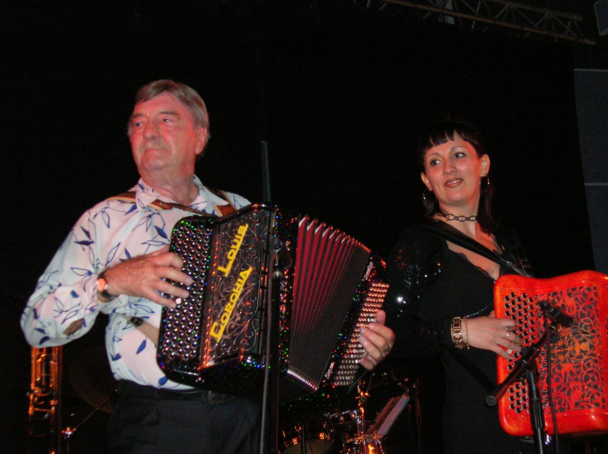 Stéphanie Rodriguez avec Louis Corchia