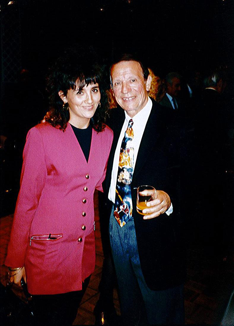 Stéphanie Rodriguez avec Maurice Larcange