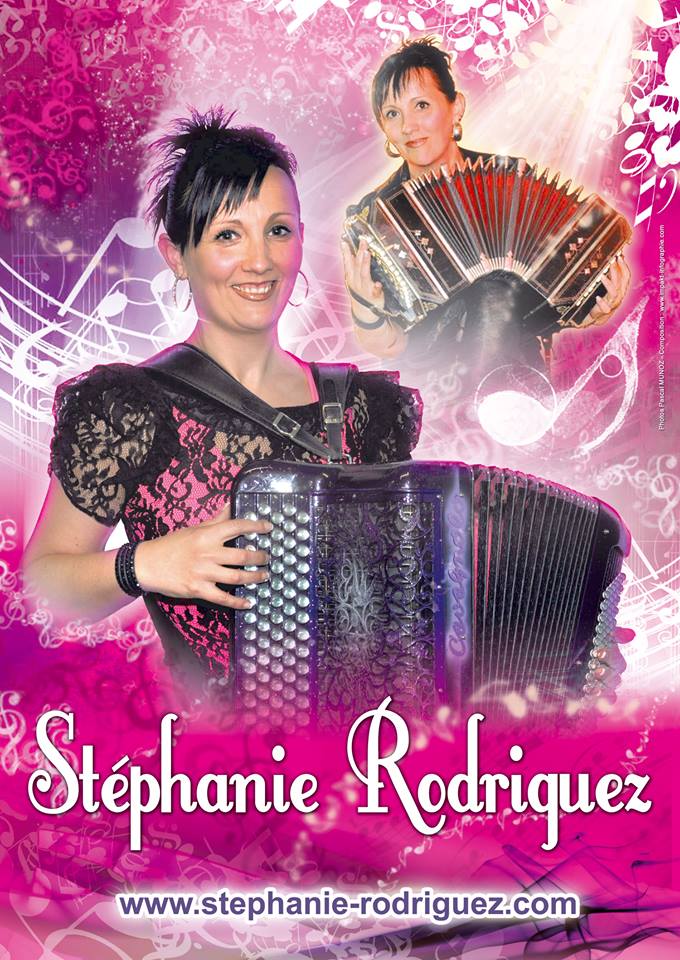 Stéphanie Rodriguez accordéoniste à lyon