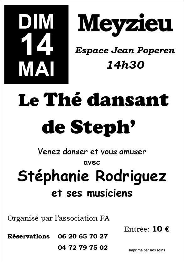 Le thé dansant de Steph